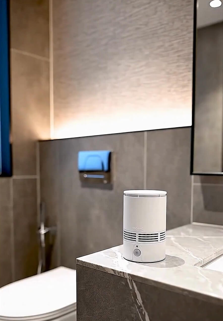 トイレ用 センサー付 アロマディフューザー T-scent(ティーセント) 全2