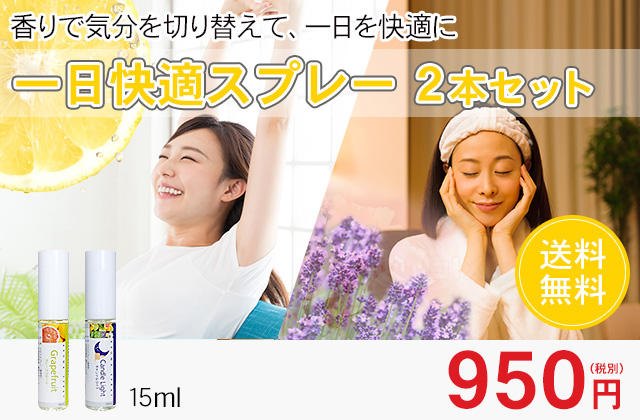 一日快適スプレー2本セット