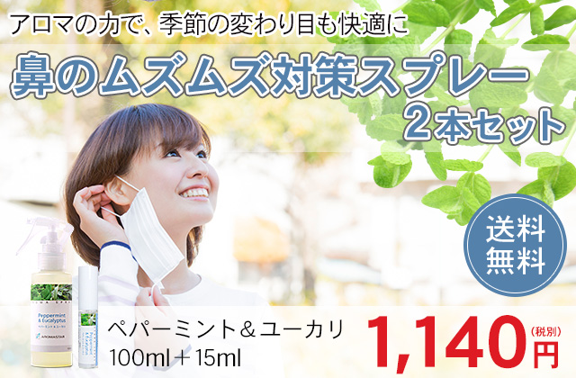 花粉対策スプレー2本セット